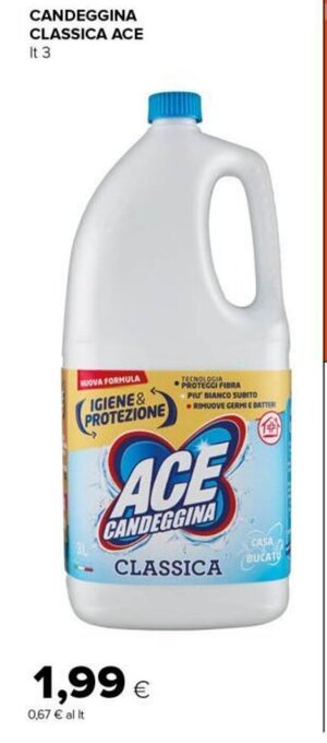 Tigre CANDEGGINA CLASSICA ACE lt 3 offerta