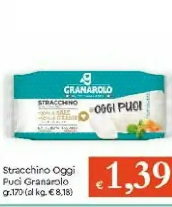 Galassia Granarolo Stracchino Oggi Puoi 170 G(ml) offerta
