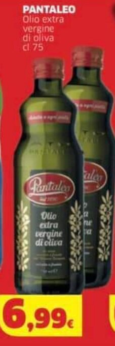 Mercati Alimentari PANTALEO Olio extra vergine di oliva cl 75 offerta
