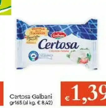 Galassia Galbani Galbani - Certosa 165 g(ml) offerta