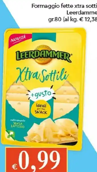 Galassia Leerdammer Formaggio Fette Xtra Sottili offerta