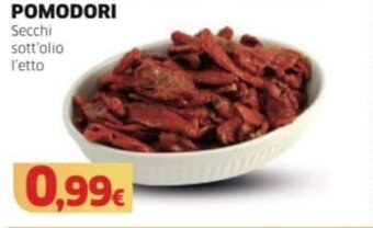 Mercati Alimentari POMODORI Secchi sott'olio offerta