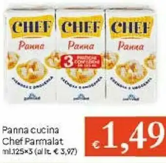 Galassia Parmalat Panna Cucina Chef offerta