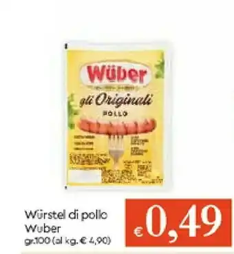 Galassia Wuber Gli Originali Di Pollo 100 G(ml) offerta