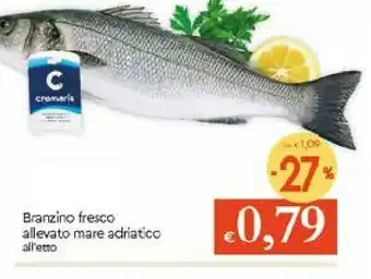Galassia Branzino Fresco Allevato Mare Adriatico offerta
