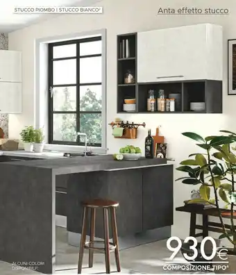 Mondo Convenienza Stucco Piombo Eucalipto Bianco offerta