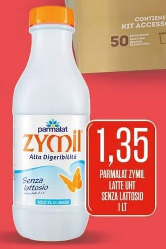 Supermercati Pasquale Prisco PARMALAT ZYMIL LATTE UHT SENZA LATTOSIO 1 LT offerta