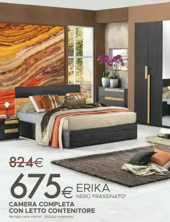 Mondo Convenienza Erika Camera Completa Con Letto Contenitore offerta