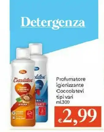 Galassia Coccolatevi Profumatore Igienizzante Argan 300ml offerta