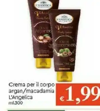 Galassia L'angelica Crema Per Il Corpo Argan 300ml offerta
