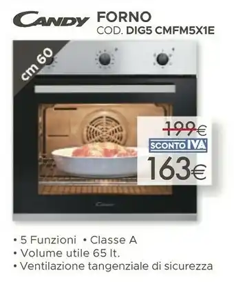 Mondo Convenienza Candy Forno Dig5 Cmfm5x1e offerta