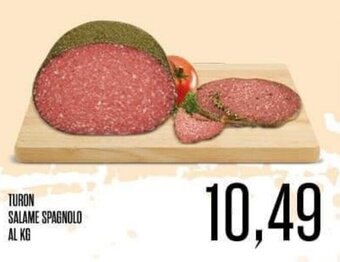 Supermercati Pasquale Prisco TURON SALAME SPAGNOLO offerta