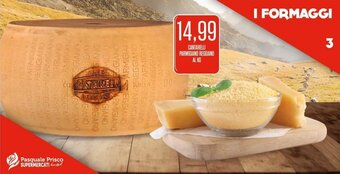 Supermercati Pasquale Prisco CANTARELLI PARMIGIANO REGGIANO offerta
