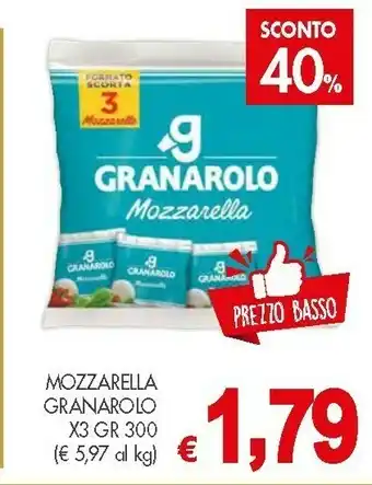 PrestoFresco Granarolo Mozzarella offerta