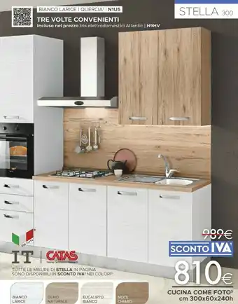 Mondo Convenienza Stella 300 Cucina offerta
