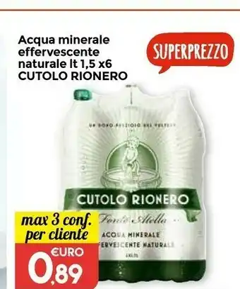 Marketpiù Cutolo rionero Acqua offerta