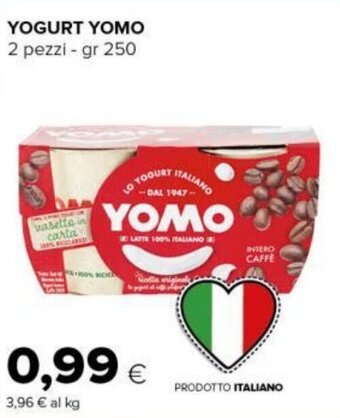 Tigre YOGURT YOMO 2 pezzi - gr 250 offerta
