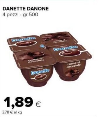 Tigre DANETTE DANONE 4 pezzi - gr 500 offerta