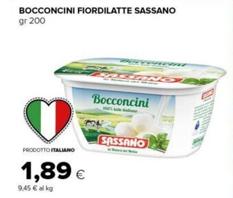Tigre BOCCONCINI FIORDILATTE SASSANO gr 200 offerta