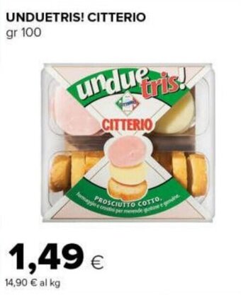 UNDUETRIS! CITTERIO gr 100