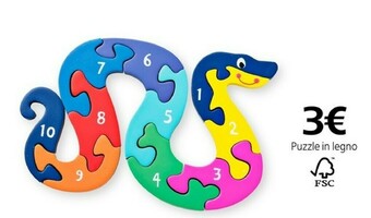 Puzzle In Legno