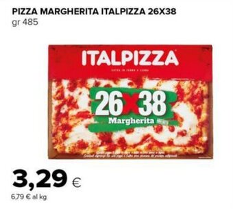 Tigre PIZZA MARGHERITA ITALPIZZA 26X38 gr 485 offerta