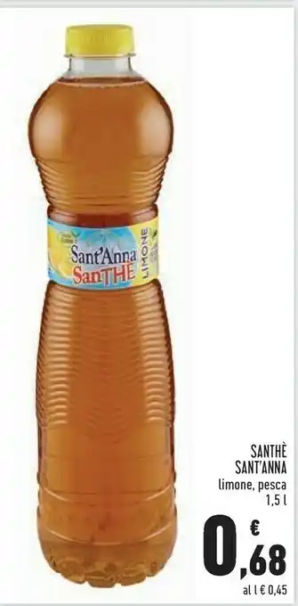 Conad Superstore Sant'anna SanThè Al Limone 1500 G(ml) offerta