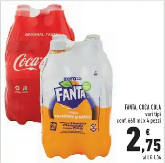 Conad Superstore Coca-Cola - Fanta Zero 660 G(ml) offerta