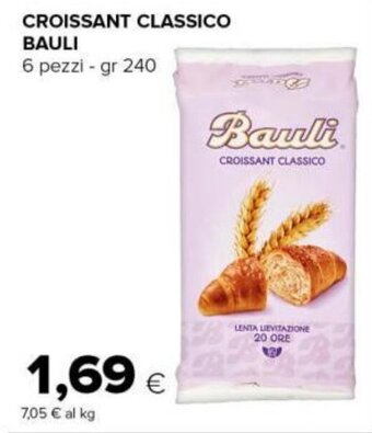 Tigre CROISSANT CLASSICO BAULI 6 pezzi - gr 240 offerta