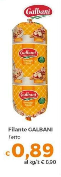 Tocal Filante GALBANI offerta