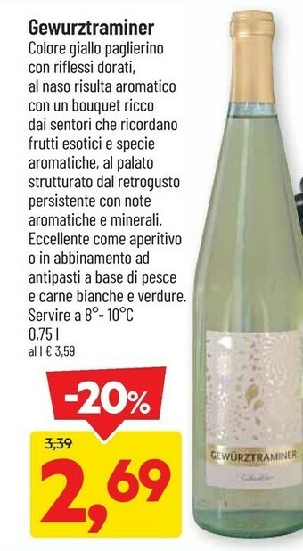 Soavegel Gewurztraminer 750ml