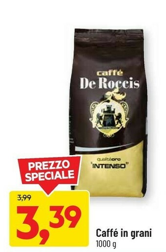 DPiù Caffe De Roccis Caffe In Grani offerta