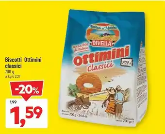 DPiù Divella Boiscotti Ottimini offerta