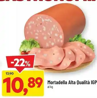 DPiù Mortadella Alta Qualità Igp offerta