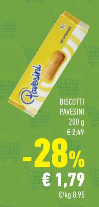Conad BISCOTTI PAVESINI 200 g offerta