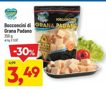 DPiù Cuor Di Malga - Bocconcini Di Grana Padano offerta