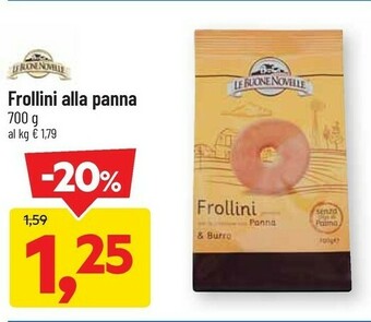 DPiù Le buone novelle Frollini offerta