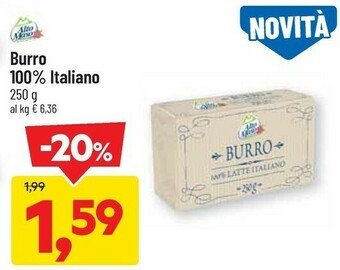 DPiù Burro 100% Italiano offerta