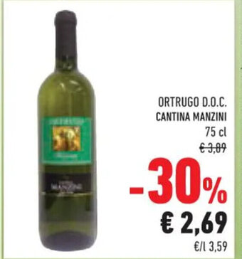 Conad ORTRUGO D.O.C. CANTINA MANZINI 75 cl offerta