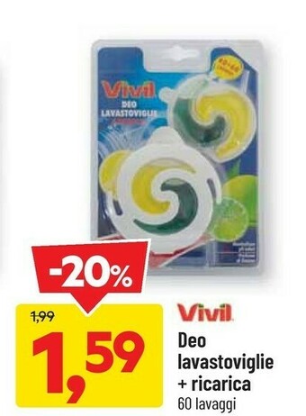 DPiù Vivil Deo Lavastoviglie offerta