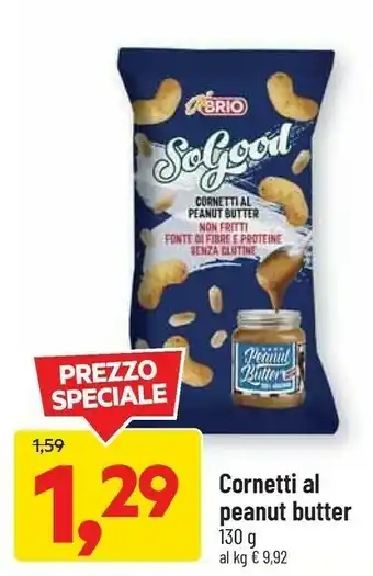Brio So Good Cornetti Al Penaut Butter 130 G