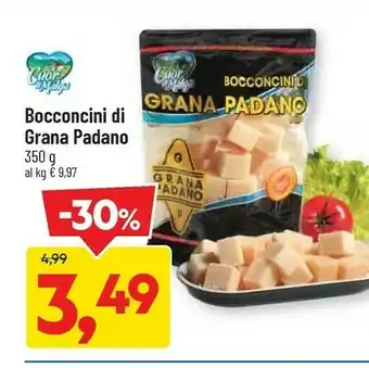 DPiù Cuore Di Malga Bocconcini Di Grana Padano offerta