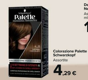 Carrefour Schwarzkopf Palette Colorazione offerta