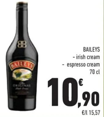 Conad BAILEYS -irish cream espresso cream 70 cl offerta