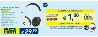 Esselunga Hero Cuffie A Padiglione Music offerta