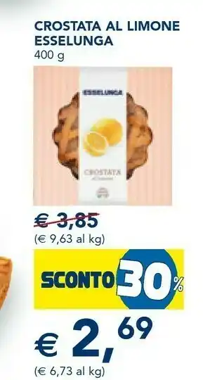 Esselunga Esselunga Crostata Al Limone offerta