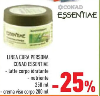 Conad LINEA CURA PERSONA CONAD ESSENTIAE 250 ml offerta