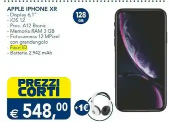 Esselunga Apple IPhone XR 15,5 Cm (6.1") 128 GB Doppia SIM 4G Blu IOS 12 offerta