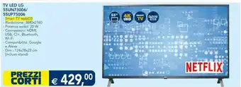 Esselunga LG TV LED 55UN73006 offerta