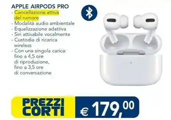 Esselunga Apple AirPods Pro offerta